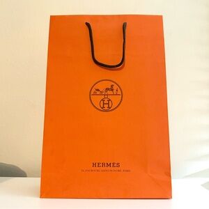Hermès shopping gift bag